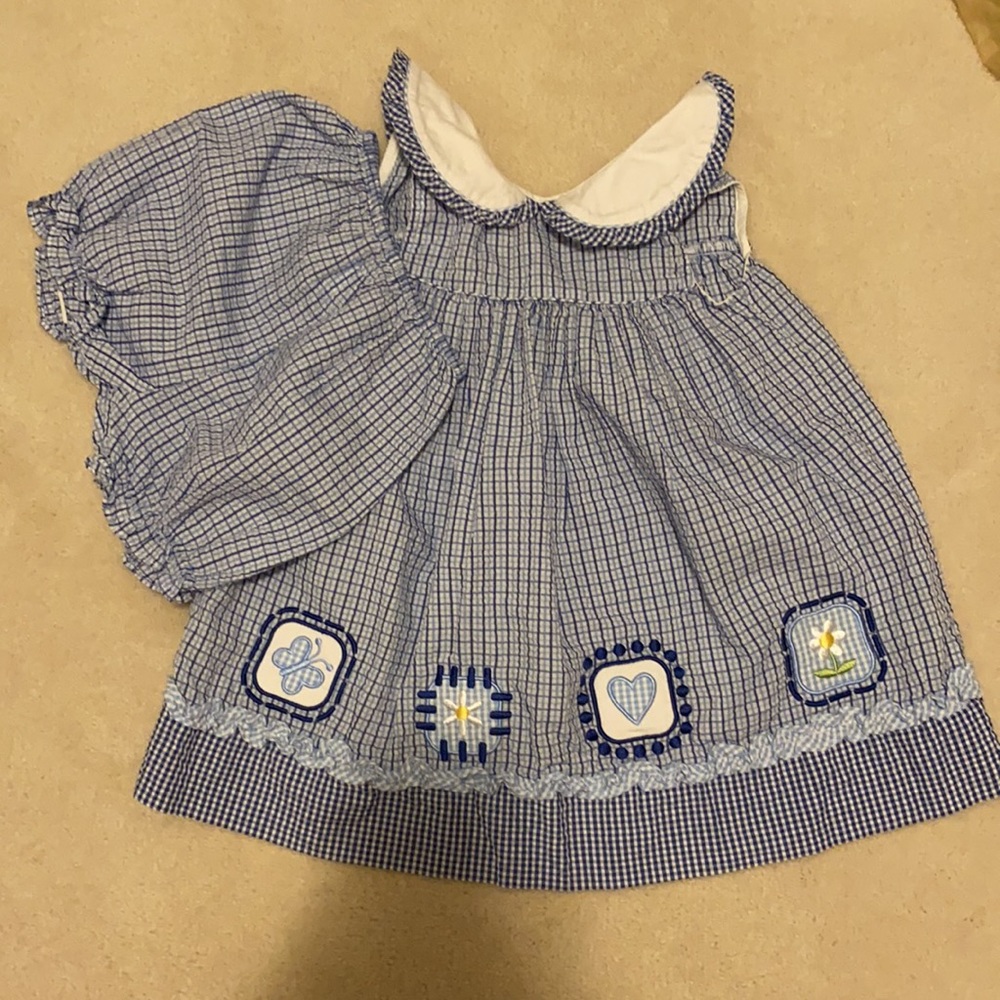 Girls dress with knickers